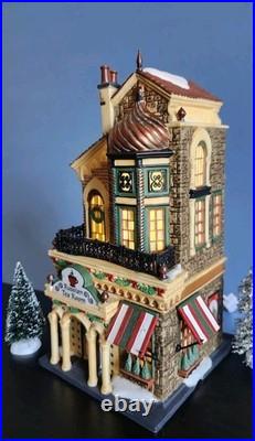 Dept 56 Russian Tea Room Christmas in the City Series 59245 w box, READ