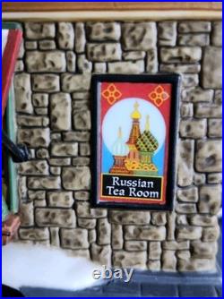 Dept 56 Russian Tea Room Christmas in the City Series 59245 w box, READ