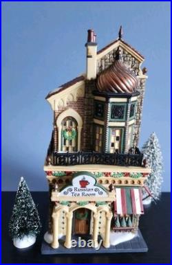 Dept 56 Russian Tea Room Christmas in the City Series 59245 w box, READ