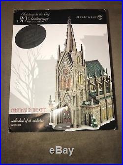 Dept 56 St Nicholas Cathedral Christmas in the city