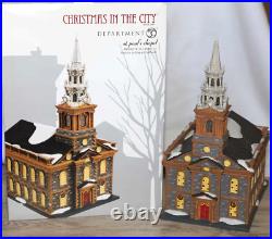 Dept 56 St Paul's Chapel 4020173 Christmas In The City CIC Village