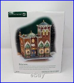 Dept. 56 Sterling Jewelers Christmas In The City #58926 Brand New 2001 Dept. 56 Sterling Jewelers Christmas In The City #58926 Brand New 2001