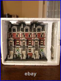 Dept 56 Sutton Place Brownstowne Heritage Village Christmas in City # 5961-7 MIB