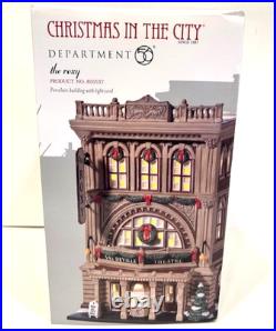 Dept 56 THE ROXY Lighted Building 805537 Christmas In The City New In Box