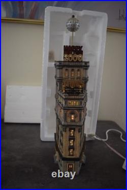 Dept 56 THE TIMES TOWER 2000 New Year Special Edition Village WORKS