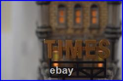 Dept 56 THE TIMES TOWER 2000 New Year Special Edition Village WORKS