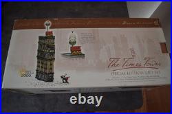 Dept 56 THE TIMES TOWER 2000 New Year Special Edition Village WORKS