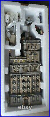 Dept 56 THE TIMES TOWER 2000 Special Edition Retired #5551-0 Christmas New York