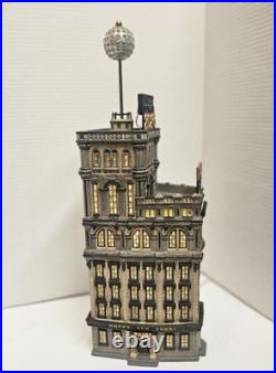 Dept 56 THE TIMES TOWER New Year Ball Drop Christmas in The City COMPLETE, WORKS