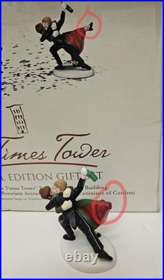 Dept 56 THE TIMES TOWER New Year Ball Drop Christmas in The City COMPLETE, WORKS