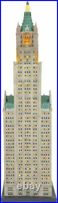 Dept 56 THE WOOLWORTH BUILDING Christmas In The City 6007584 NEW 2021 IN STOCK