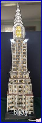 Dept 56 The Chrysler Building Christmas In The City #4030342 Lighted New York