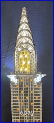 Dept 56 The Chrysler Building Christmas In The City #4030342 Lighted New York