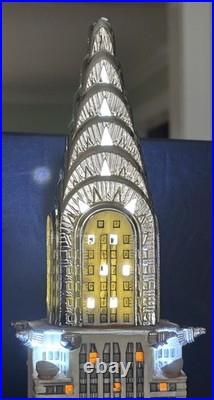 Dept 56 The Chrysler Building Christmas In The City #4030342 Lighted New York