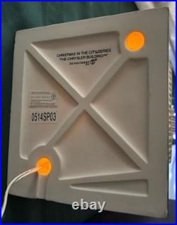 Dept 56 The Chrysler Building Christmas In The City #4030342 Lighted New York