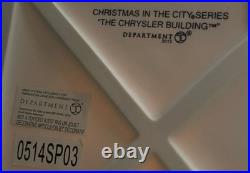 Dept 56 The Chrysler Building Christmas In The City #4030342 Lighted New York