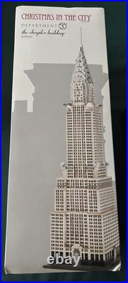 Dept 56 The Chrysler Building Christmas In The City #4030342 Lighted New York