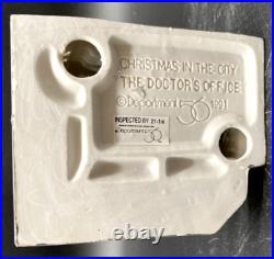 Dept. 56 The Doctors Office #5544-1 & City Doctor & Nurse Christmas In The City