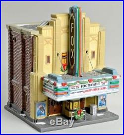 Dept. 56 The Fox Theatre 4025242 Christmas in the City Lights Brand New in Box