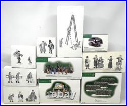 Dept 56 The Heritage Village Collection and Christmas In The City Lot of Ten Dept 56 The Heritage Village Collection and Christmas In The City Lot of Ten