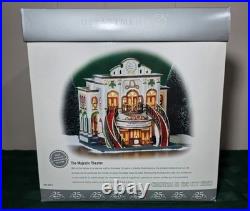 Dept 56 The Majestic Theater Christmas in the City Limited Edition Boxed 2009