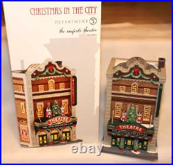 Dept 56 The Majestic Theatre 4050910 Christmas In The City CIC Department