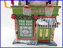 Dept 56 The Original Snow Village Big League Sports #55604 Old Stock withBox RARE