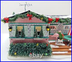 Dept 56 The Original Snow Village Lot 57, Christmas Court #799929 Old Stock withBx