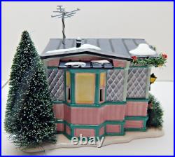 Dept 56 The Original Snow Village Lot 57, Christmas Court #799929 Old Stock withBx