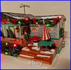 Dept 56 The Original Snow Village Lot 57, Christmas Court #799929 Old Stock withBx