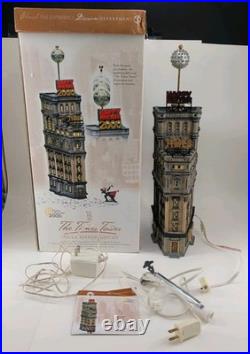 Dept 56 The Times Tower 55510 Christmas in City MOTOR WORKS Read Details