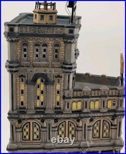 Dept 56 The Times Tower 55510 Christmas in City MOTOR WORKS Read Details