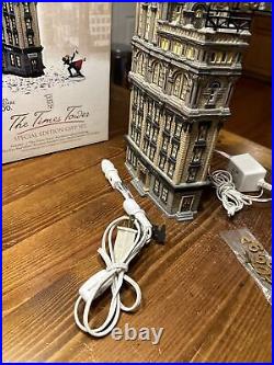 Dept 56 The Times Tower Special Edition Gift Set Times Square 2000 #55510