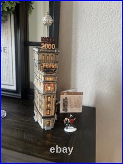 Dept 56 Times Square Tower 2000 Special Edition Christmas in the City New