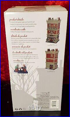 Dept 56 Uptown Chess Club #6009754 Christmas In The City Department 56 2022 New