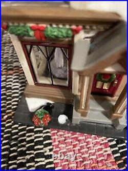 Dept. 56 Victoria's Doll House #56.59257 Christmas In The City. Slight Damage