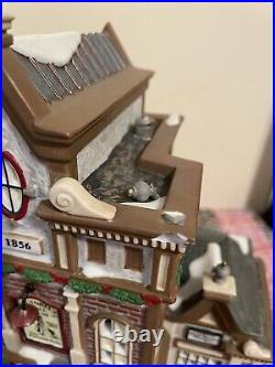 Dept. 56 Victoria's Doll House #56.59257 Christmas In The City. Slight Damage