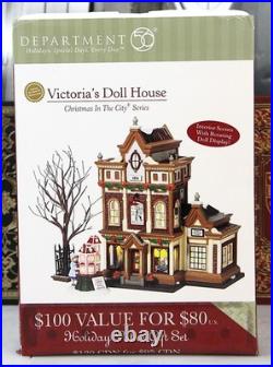 Dept 56 Victoria's Doll House Christmas In The City