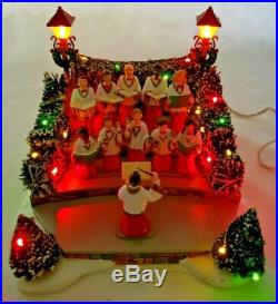 Dept 56 Village Animated Holiday Singers #52505 Mint