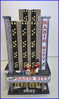 Dept 56 Village Radio City Music Hall Christmas in the City New York withBox READ