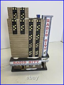 Dept 56 Village Radio City Music Hall Christmas in the City New York withBox READ