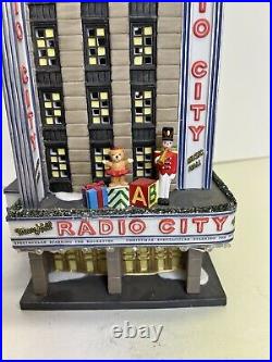 Dept 56 Village Radio City Music Hall Christmas in the City New York withBox READ