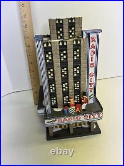 Dept 56 Village Radio City Music Hall Christmas in the City New York withBox READ