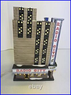 Dept 56 Village Radio City Music Hall Christmas in the City New York withBox READ