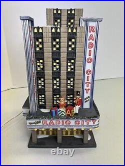 Dept 56 Village Radio City Music Hall Christmas in the City New York withBox READ