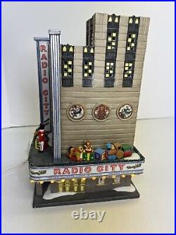 Dept 56 Village Radio City Music Hall Christmas in the City New York withBox READ