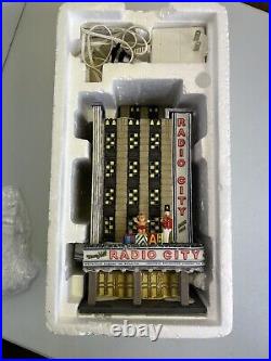 Dept 56 Village Radio City Music Hall Christmas in the City New York withBox READ