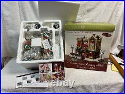 Dept 56 Visiting Santa At Finestrom's Christmas In The City Collection Brand New