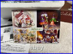 Dept 56 Visiting Santa At Finestrom's Christmas In The City Collection Brand New