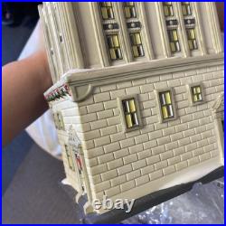Dept 56 WDFS Radio Christmas In The City Village Accessories Set of 2. Nice